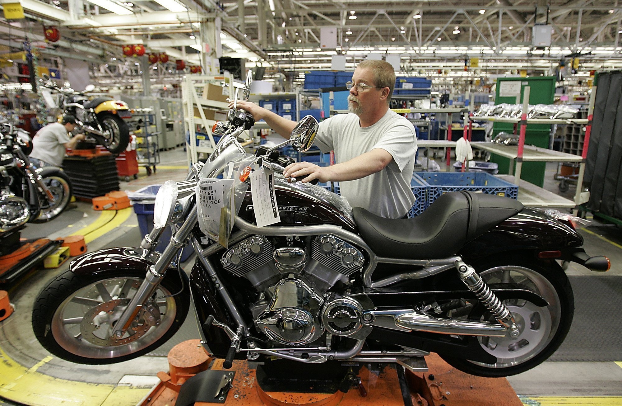 Trump đe dọa Harley-Davidson ảnh 1 Trump de doa Harley-Davidson anh 1