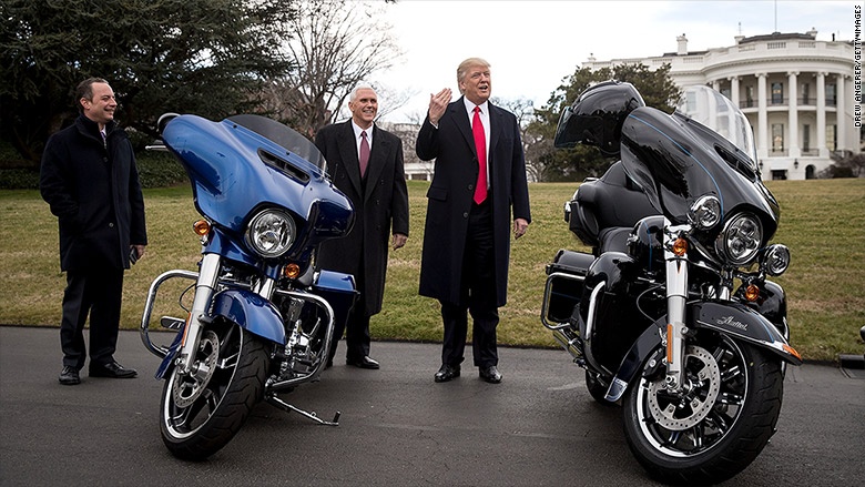 Trump đe dọa Harley-Davidson ảnh 3 Trump de doa Harley-Davidson anh 3