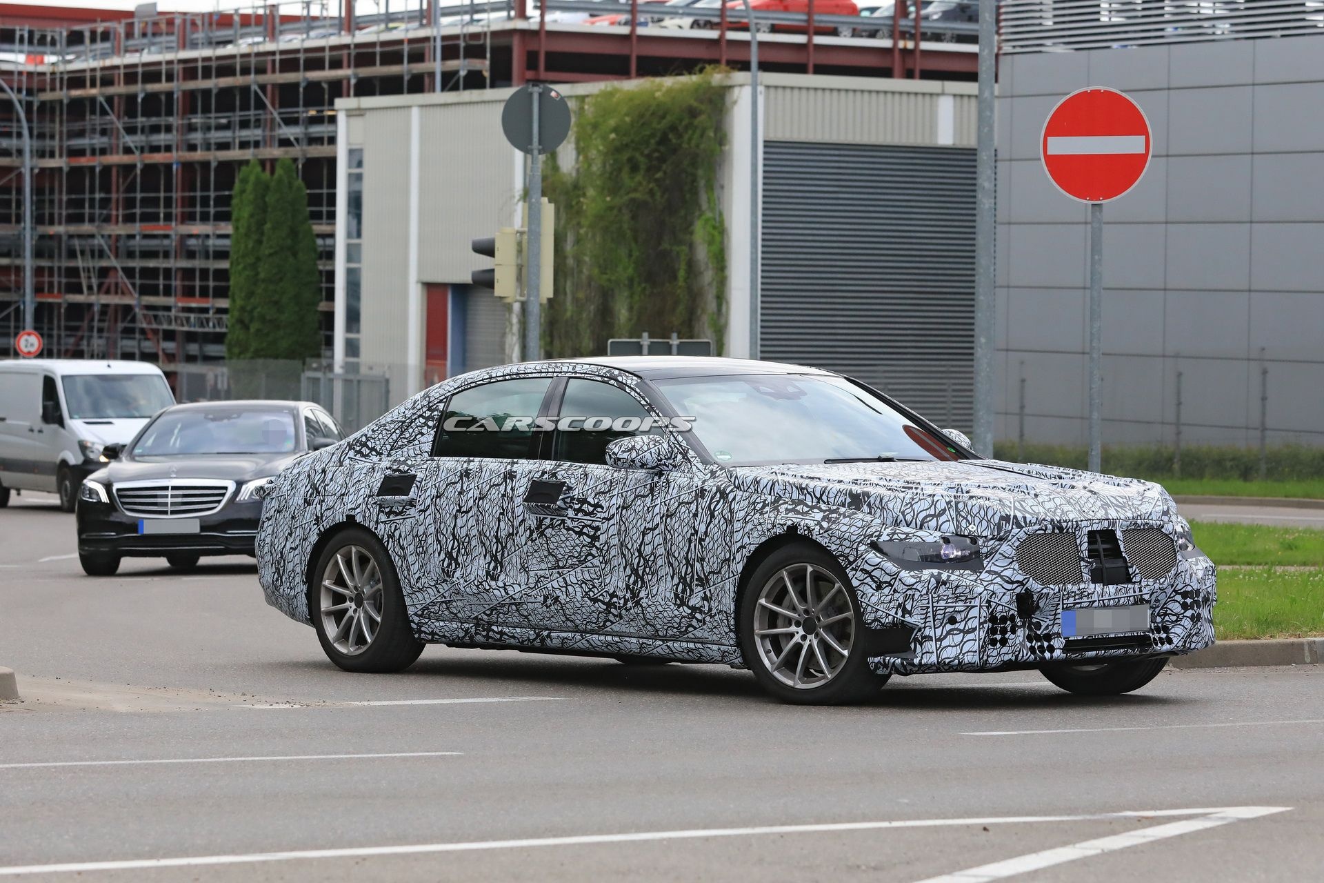 He lo thiet ke Mercedes S-Class 2021 anh 2