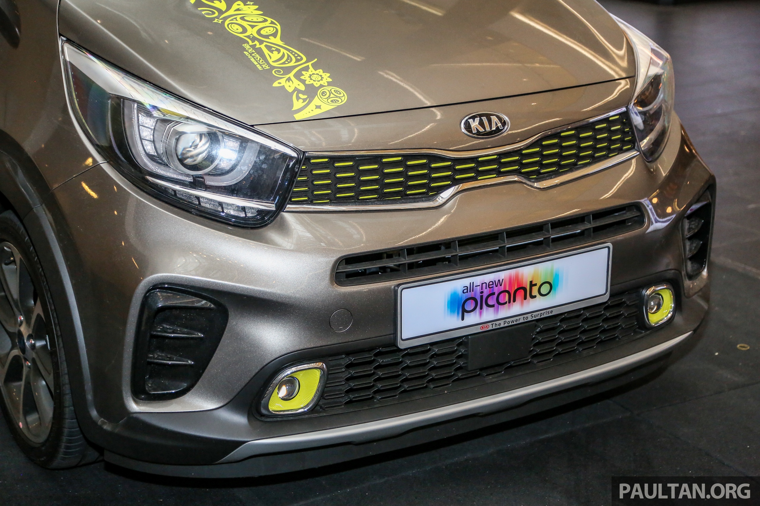 Kia Morning bản World Cup ra mắt Đông Nam Á ảnh 3 Kia Morning ban World Cup ra mat Dong Nam A anh 3