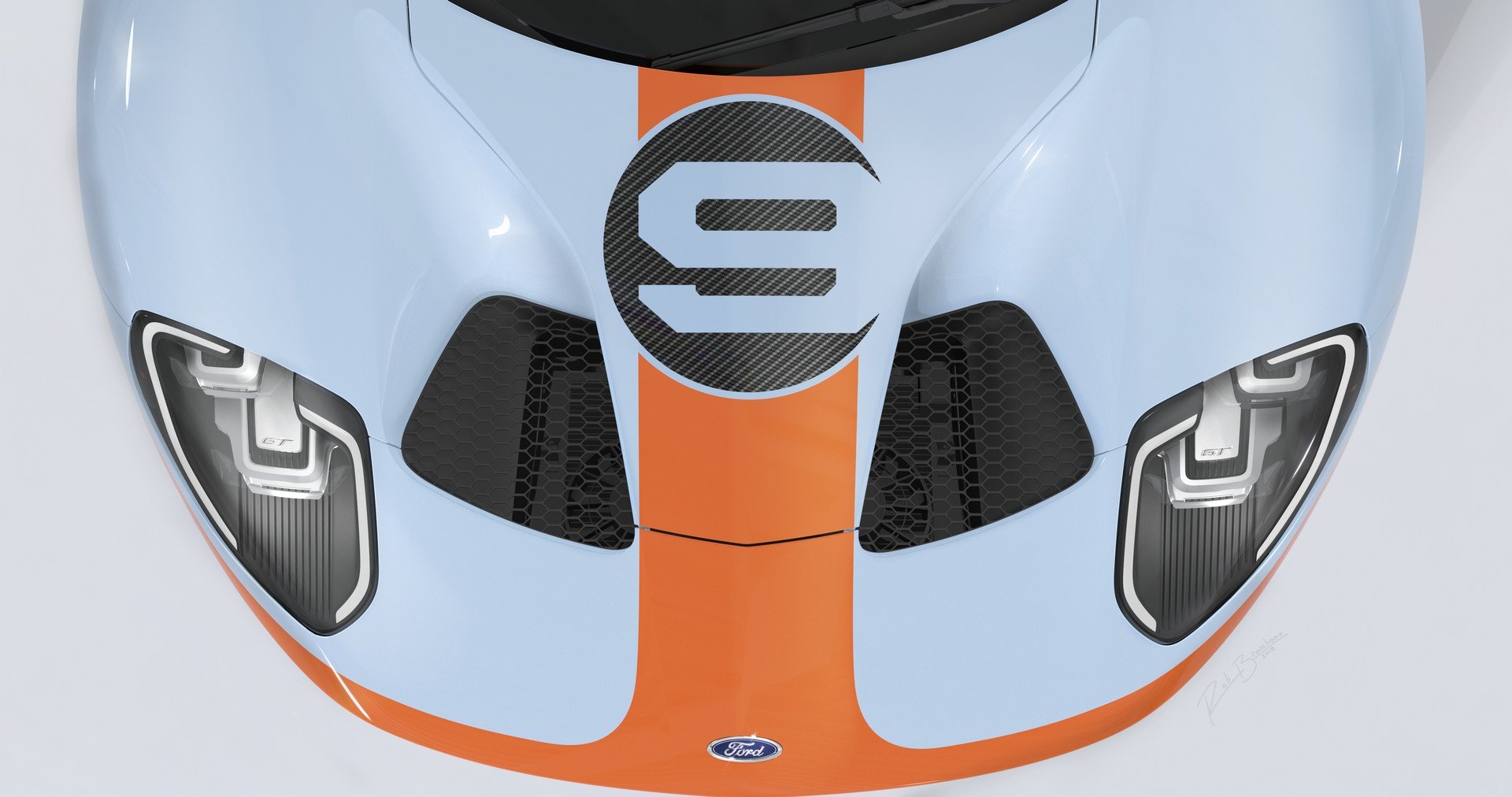 Sieu xe Ford GT 2019 mau thien thanh dac biet anh 3