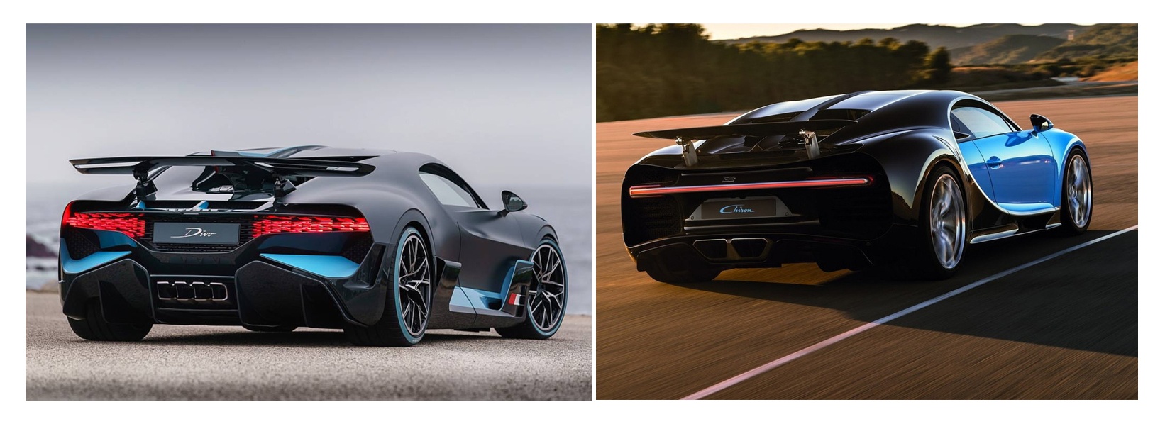 So sanh sieu Bugatti Divo va Chiron anh 7