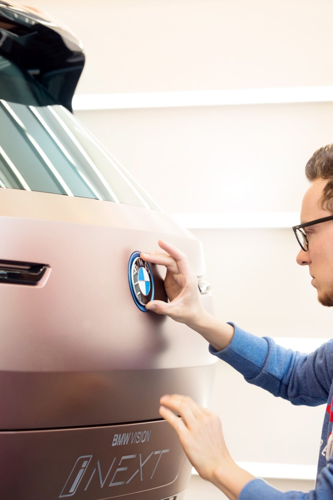 BMW hé lộ concept siêu xe điện Vision iNEXT ảnh 2 BMW he lo concept sieu xe dien Vision iNEXT anh 2