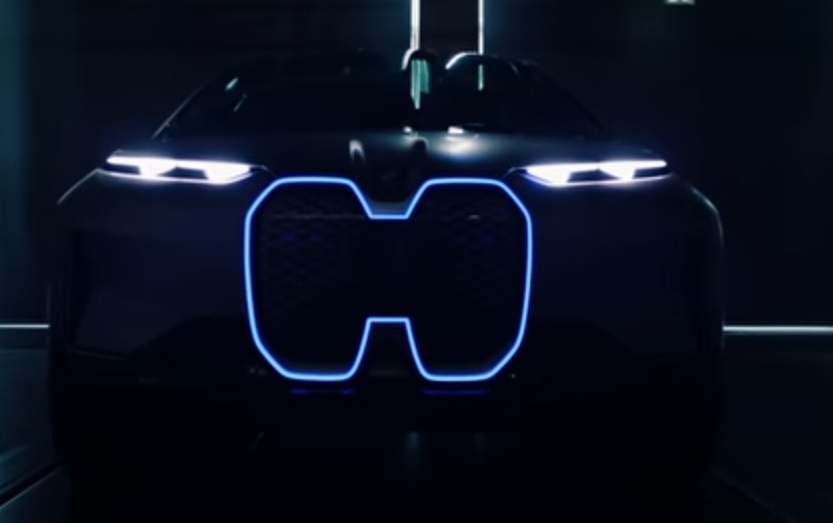 BMW he lo concept sieu xe dien Vision iNEXT hinh anh