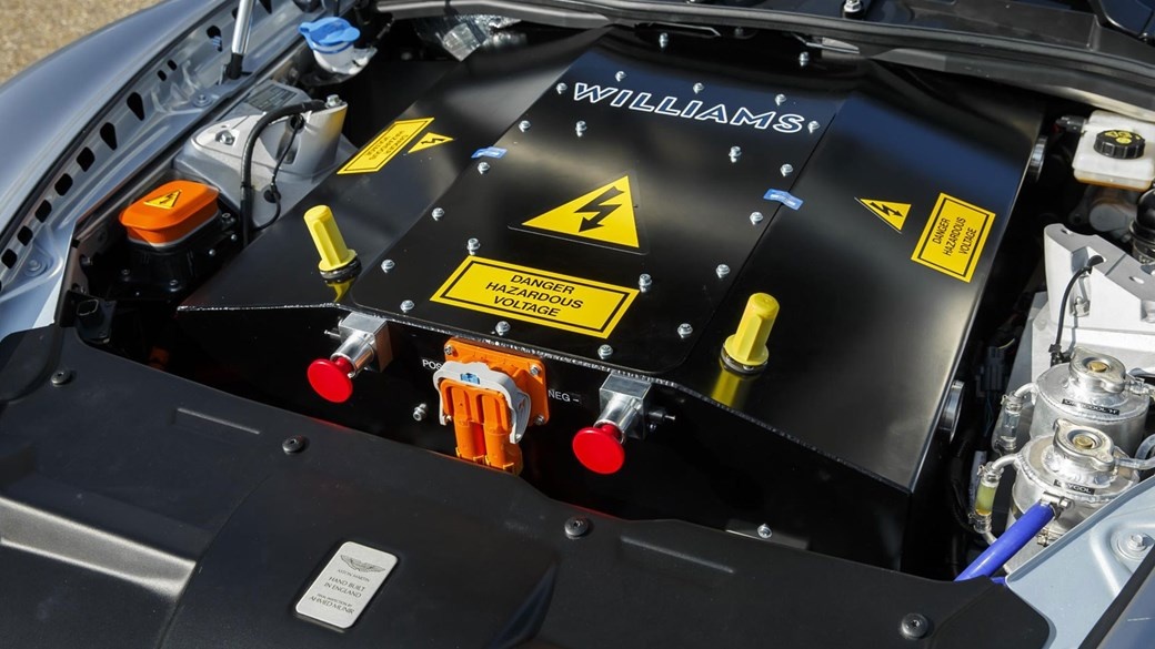 Xe dien dau tien cua Aston Martin sap ra mat anh 3