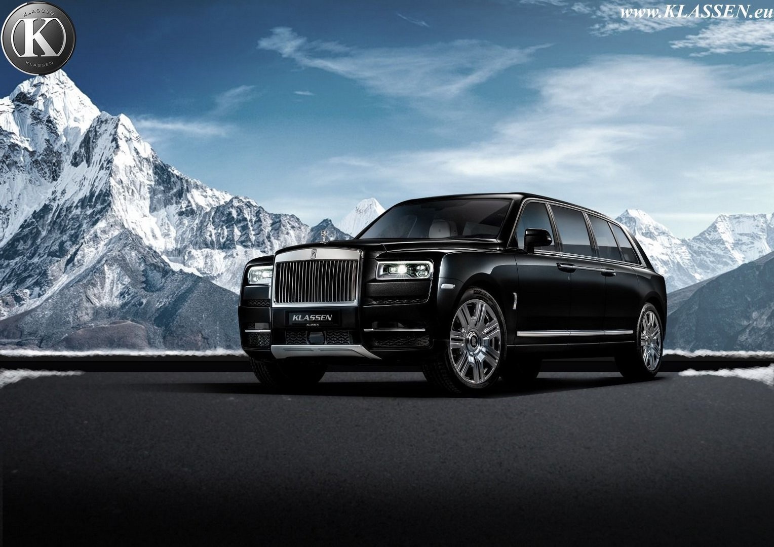 Rolls-Royce Cullinan độ thành Limousine chống đạn ảnh 1 Rolls-Royce Cullinan do thanh Limousine chong dan anh 1