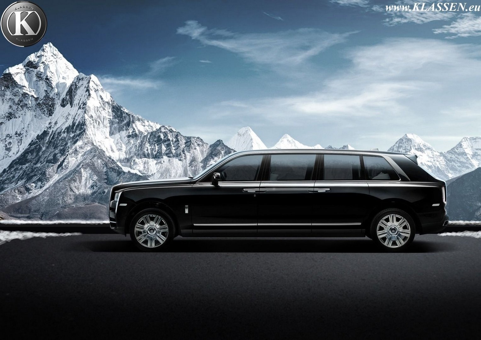 Ban do Rolls-Royce Cullinan thanh limousine chong dan hinh anh