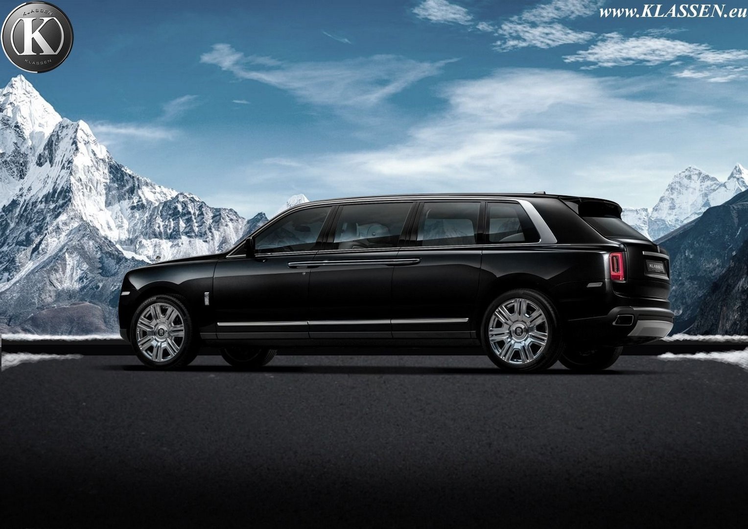 Rolls-Royce Cullinan độ thành Limousine chống đạn ảnh 6 Rolls-Royce Cullinan do thanh Limousine chong dan anh 6