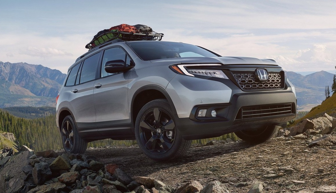 Honda Passport 2019 xuat hien, doi dau Hyundai Santa Fe hinh anh