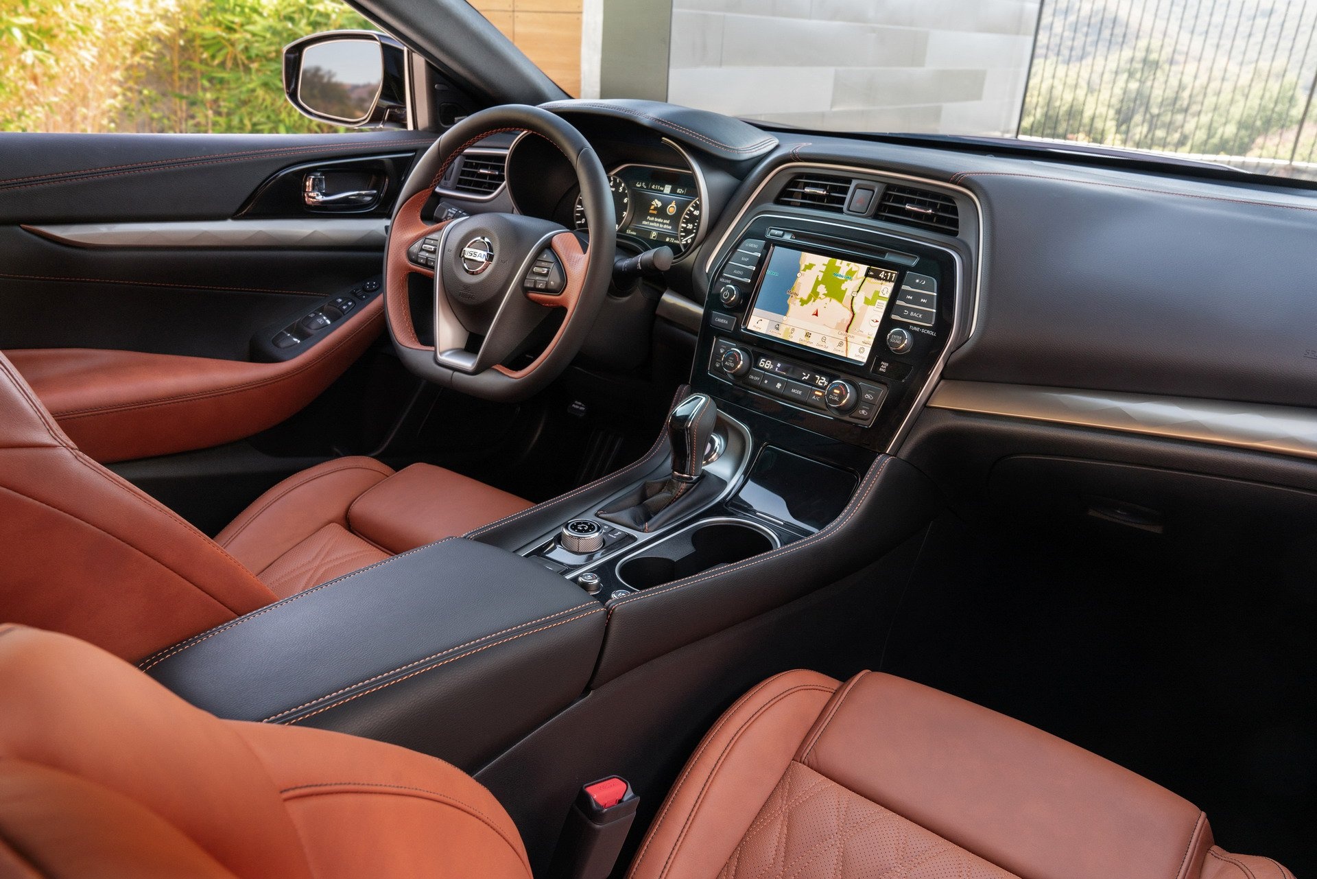 Nissan Maxima 2019 ra mắt,  thêm công nghệ an toàn ảnh 5 Nissan Maxima 2019 ra mat,  them cong nghe an toan anh 5