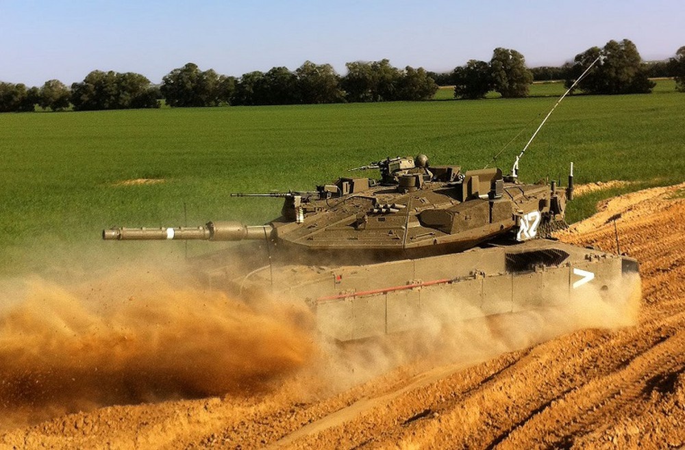 Xe tang Merkava 4 Barak moi nhat cua Israel hinh anh