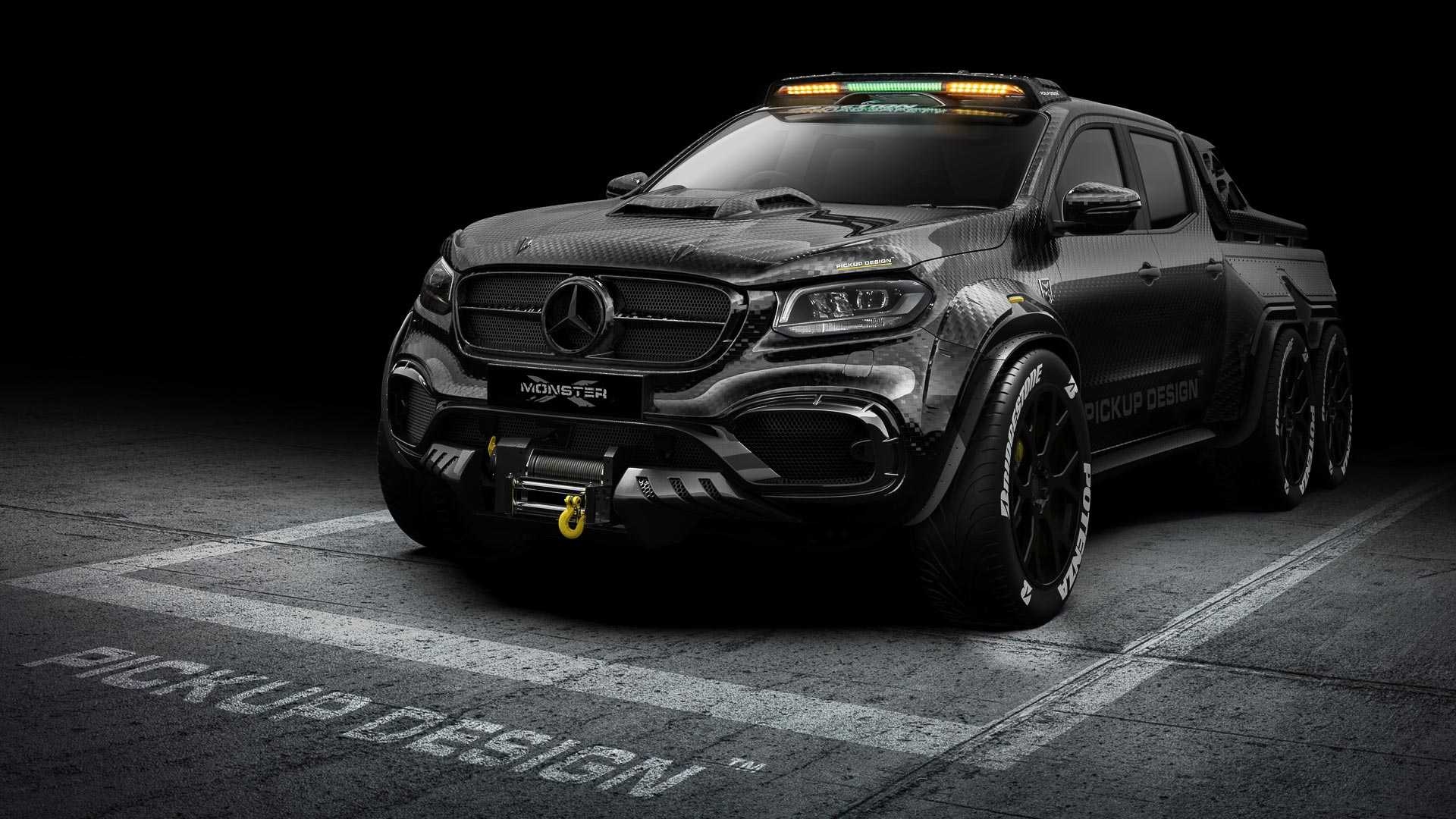 Mercedes X-Class do 6 banh thach thuc moi dia hinh hinh anh