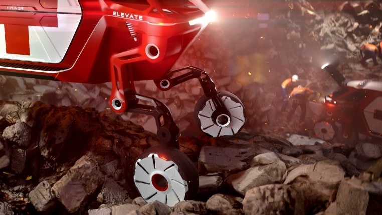 Xe co chan se xuat hien tai CES 2019 hinh anh