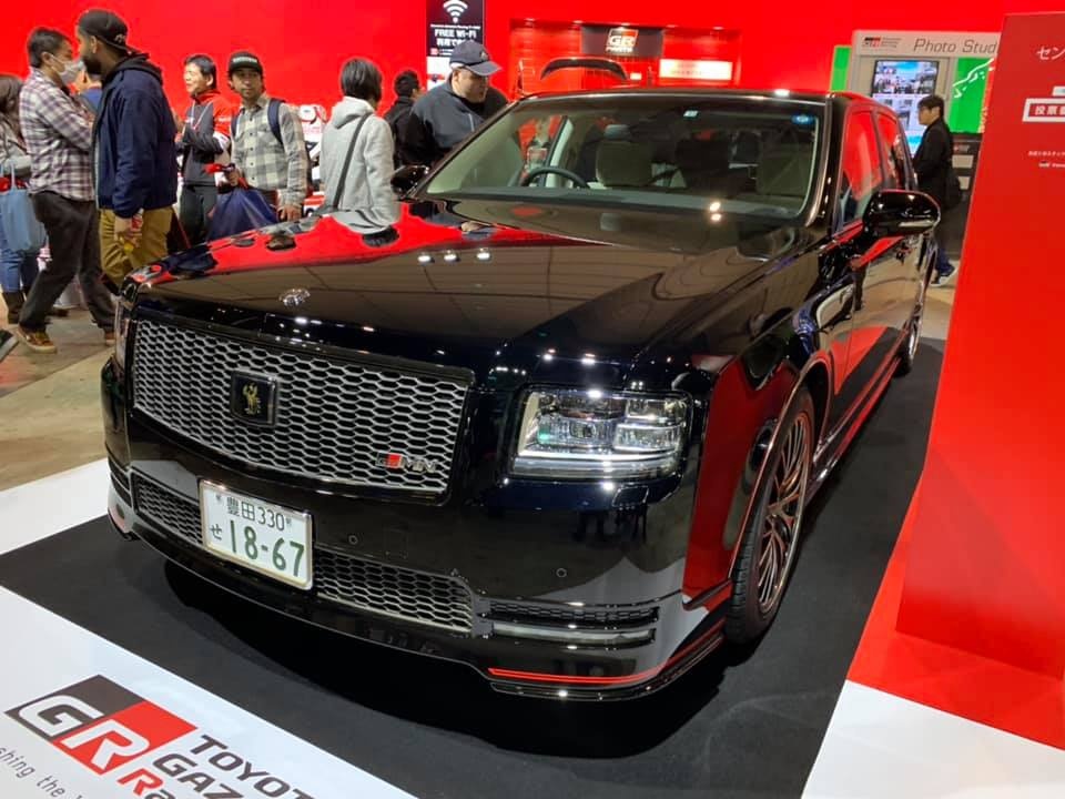 Xe sang Toyota Century GRMN bản màu đen độc nhất ảnh 2 Xe sang Toyota Century GRMN ban mau den doc nhat anh 2