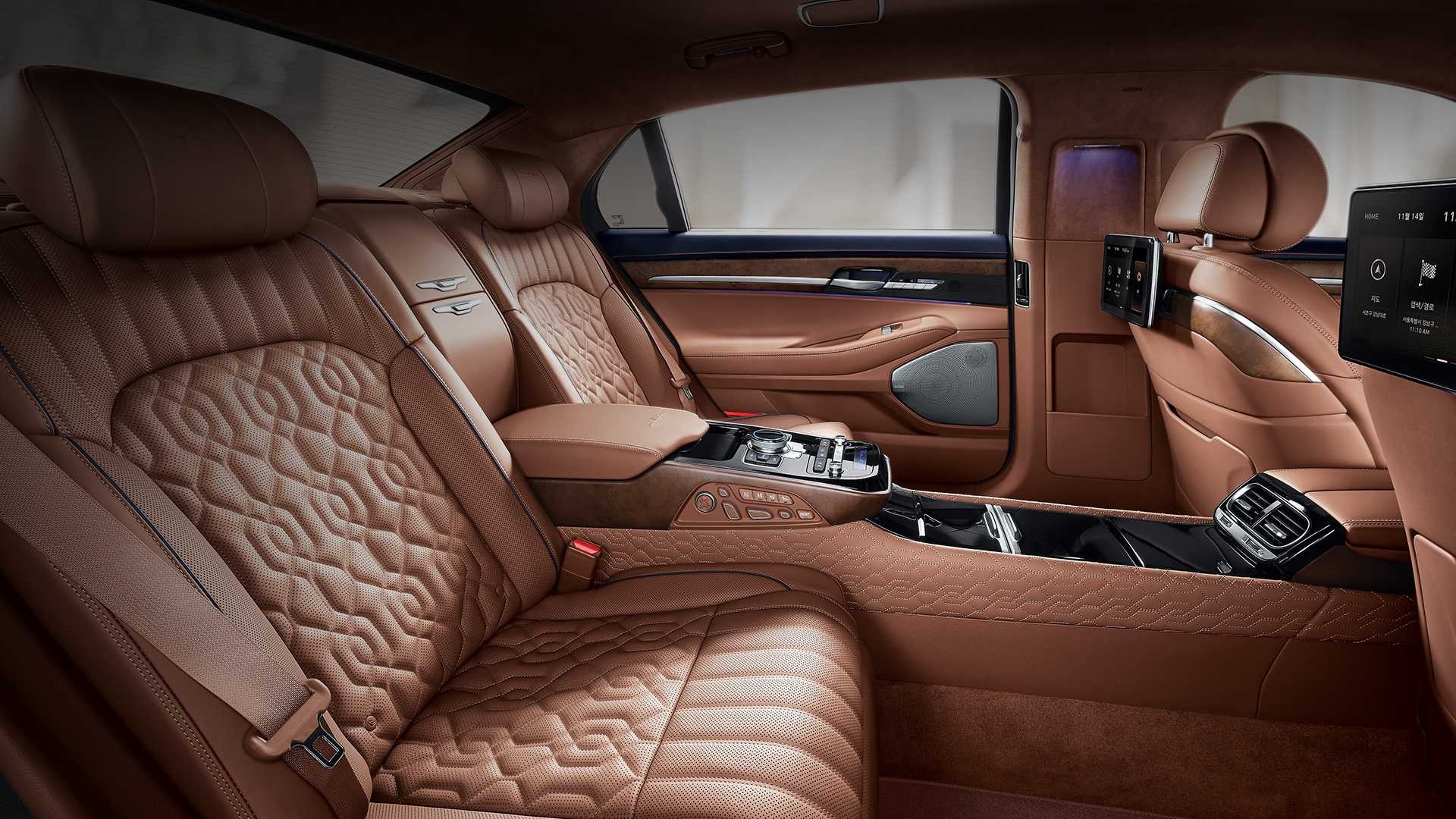 Genesis G90 Limousine canh tranh voi Maybach anh 3