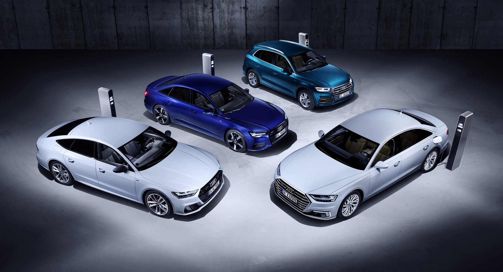 Audi bat ngo ra mat loat xe moi, su khac biet nam o cong nghe hybrid hinh anh
