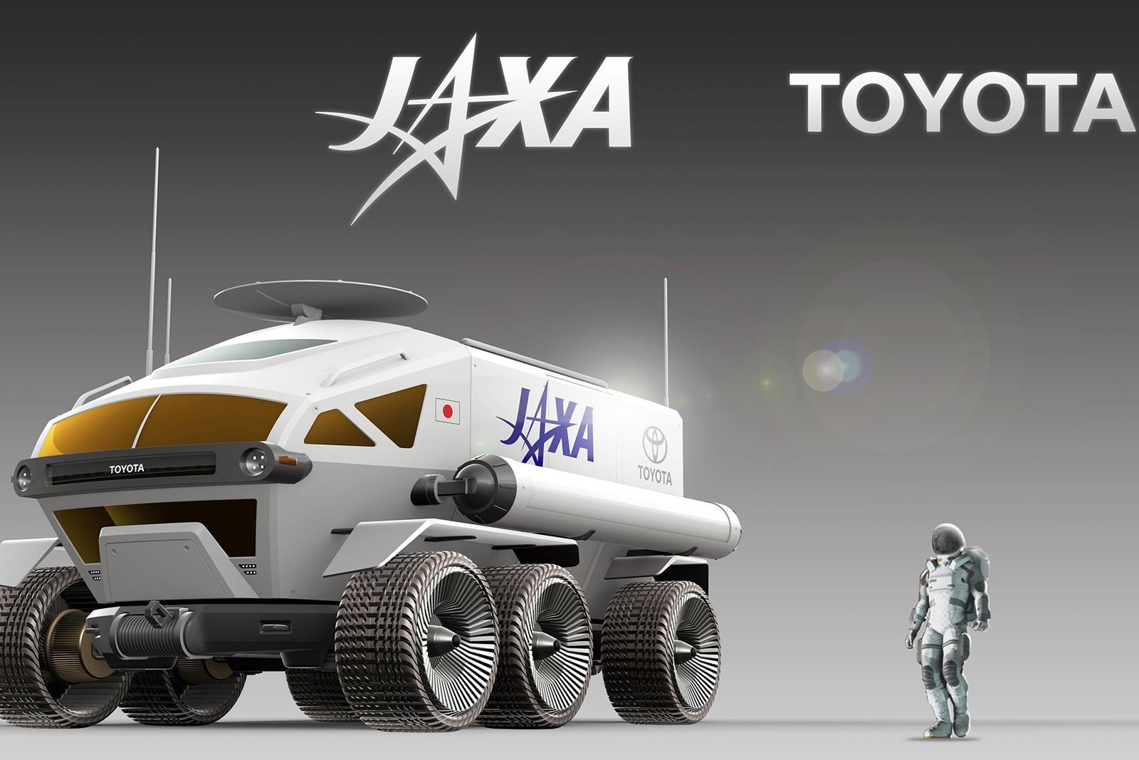 Toyota đưa xe off-road trên Mặt Trăng ảnh 5 Toyota dua xe off-road tren Mat Trang anh 5