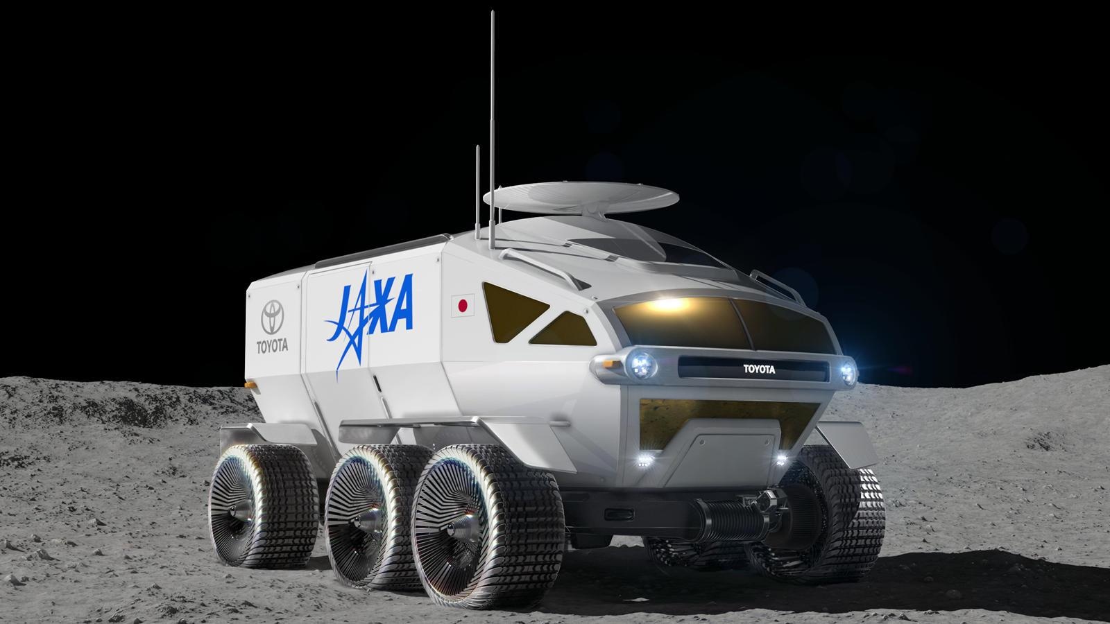 Toyota đưa xe off-road trên Mặt Trăng ảnh 2 Toyota dua xe off-road tren Mat Trang anh 2