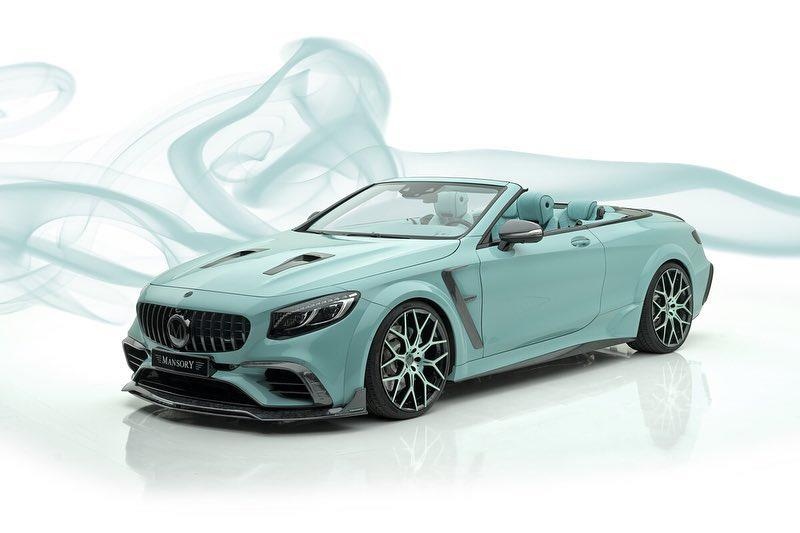 mui trần Mercedes-AMG S63 độ sơn màu đặc biệt ảnh 1 mui tran Mercedes-AMG S63 do son mau dac biet anh 1