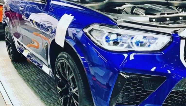 Lo anh thuc te cua BMW X5 M va X6 M 2020, thiet ke co bap hon hinh anh