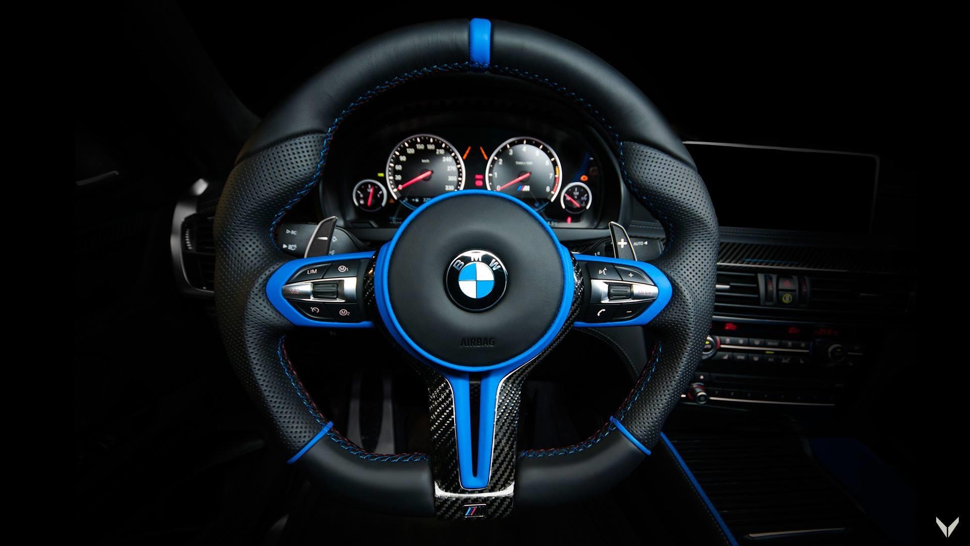 ban do BMW X6 M mau xanh anh 2