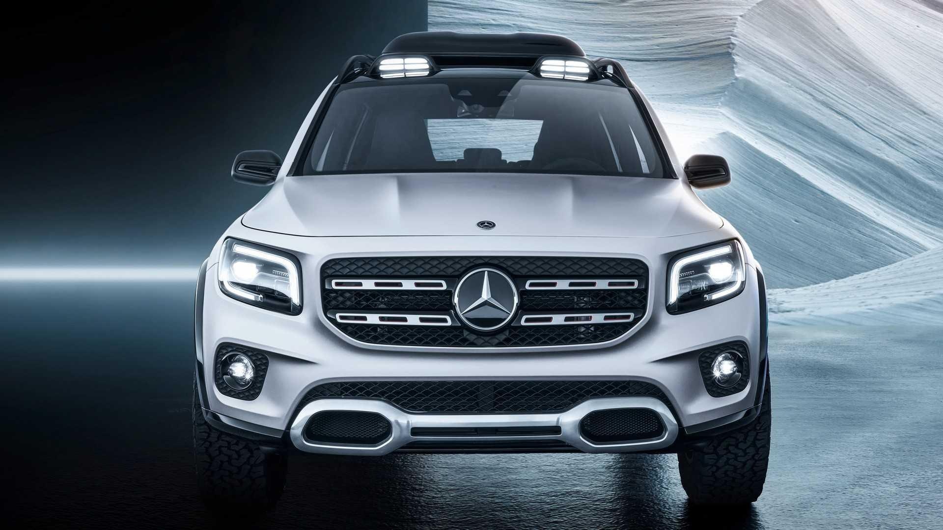 SUV co nho Mercedes-Benz GLB gay bat ngo voi thiet ke 7 cho hinh anh
