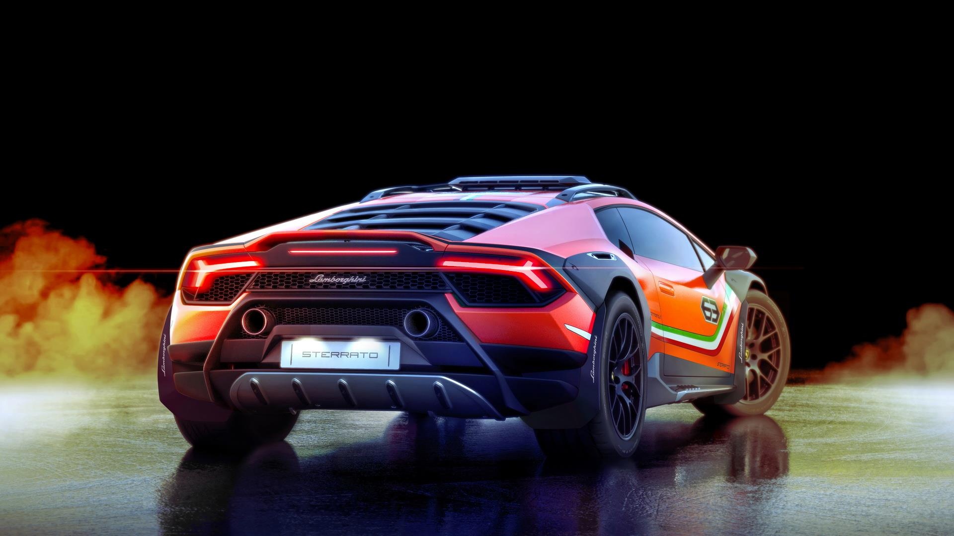 Lamborghini Huracan Sterrato ra mắt ảnh 2 Lamborghini Huracan Sterrato ra mat anh 2