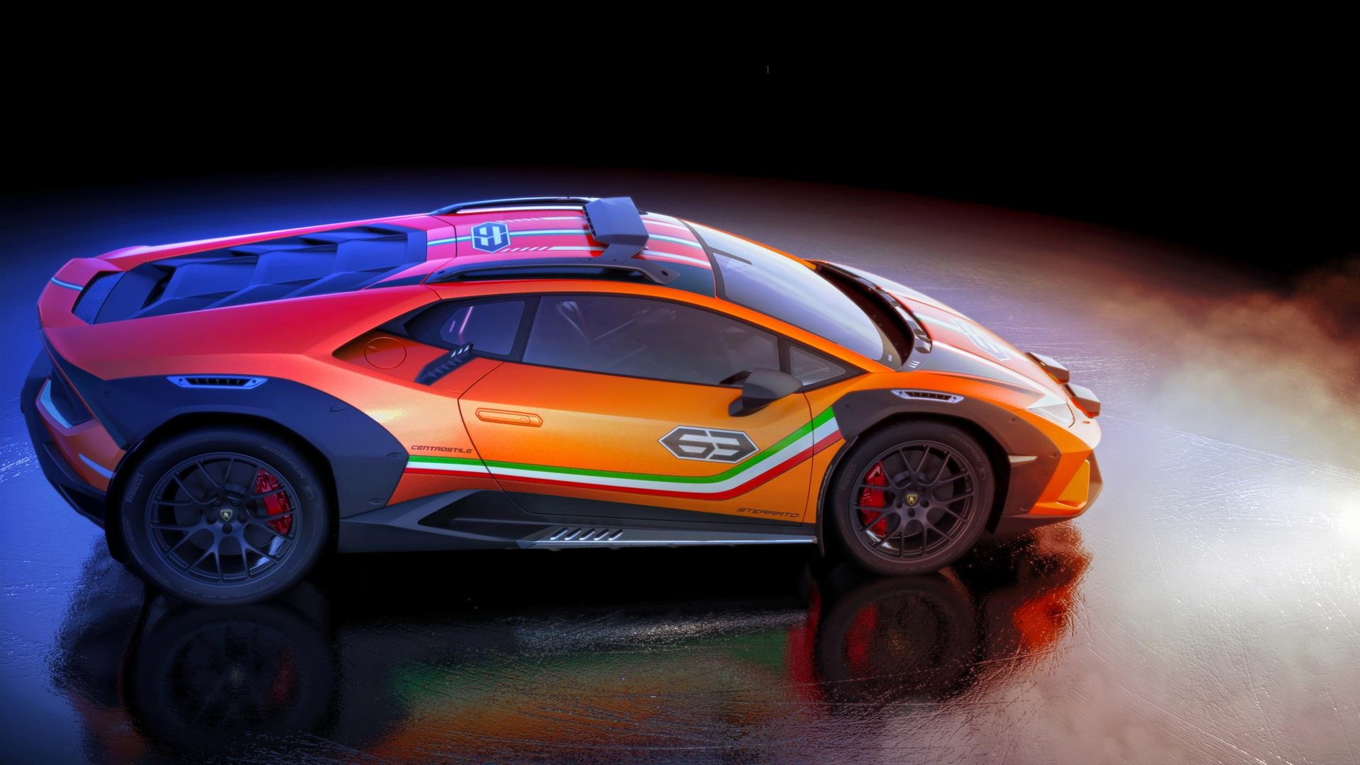 Lamborghini Huracan Sterrato ra mắt ảnh 4 Lamborghini Huracan Sterrato ra mat anh 4
