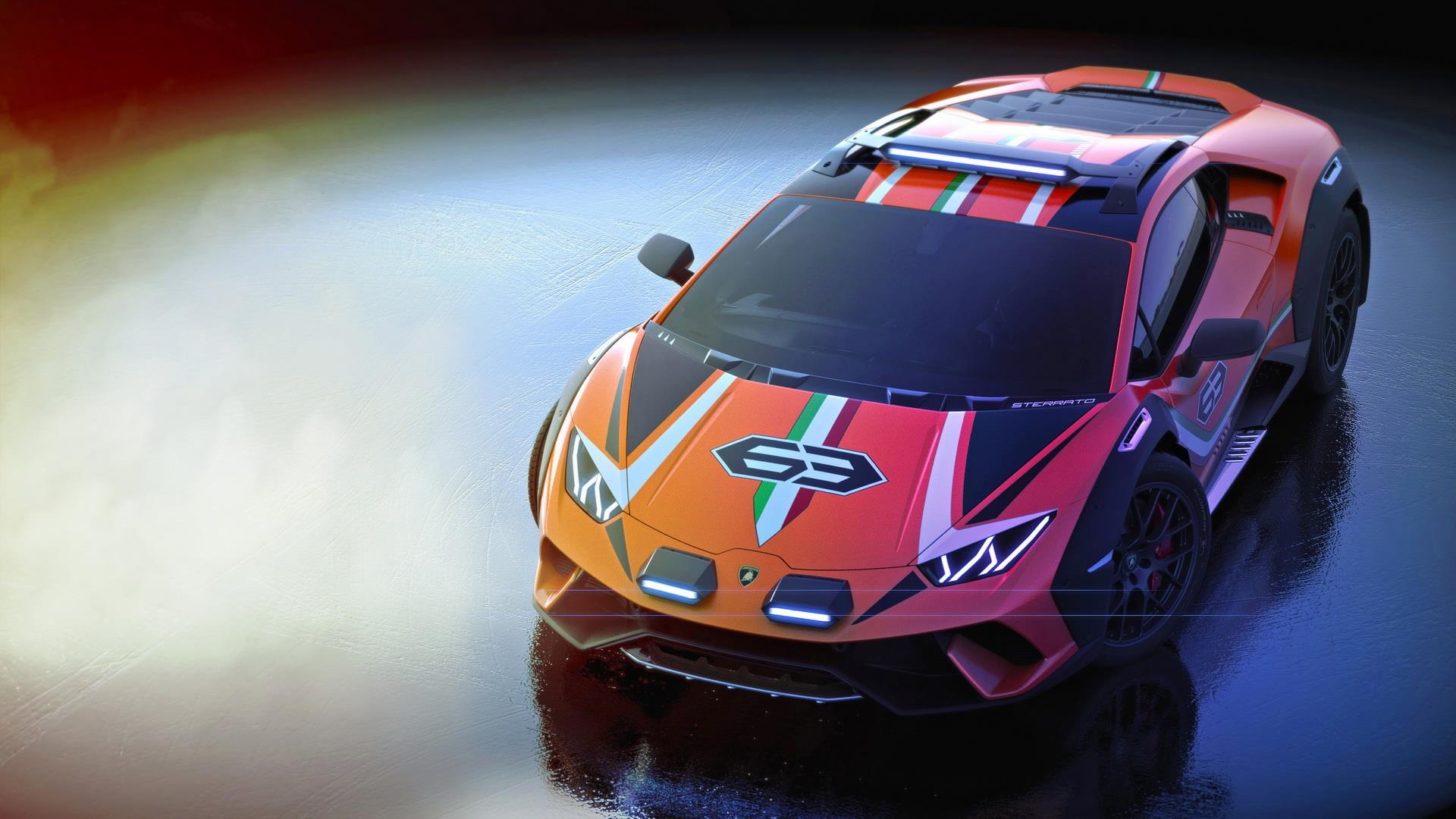 Lamborghini Huracan Sterrato ra mắt ảnh 5 Lamborghini Huracan Sterrato ra mat anh 5