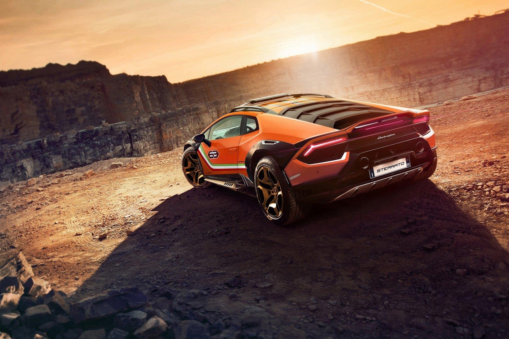 Lamborghini Huracan Sterrato ra mắt ảnh 6 Lamborghini Huracan Sterrato ra mat anh 6