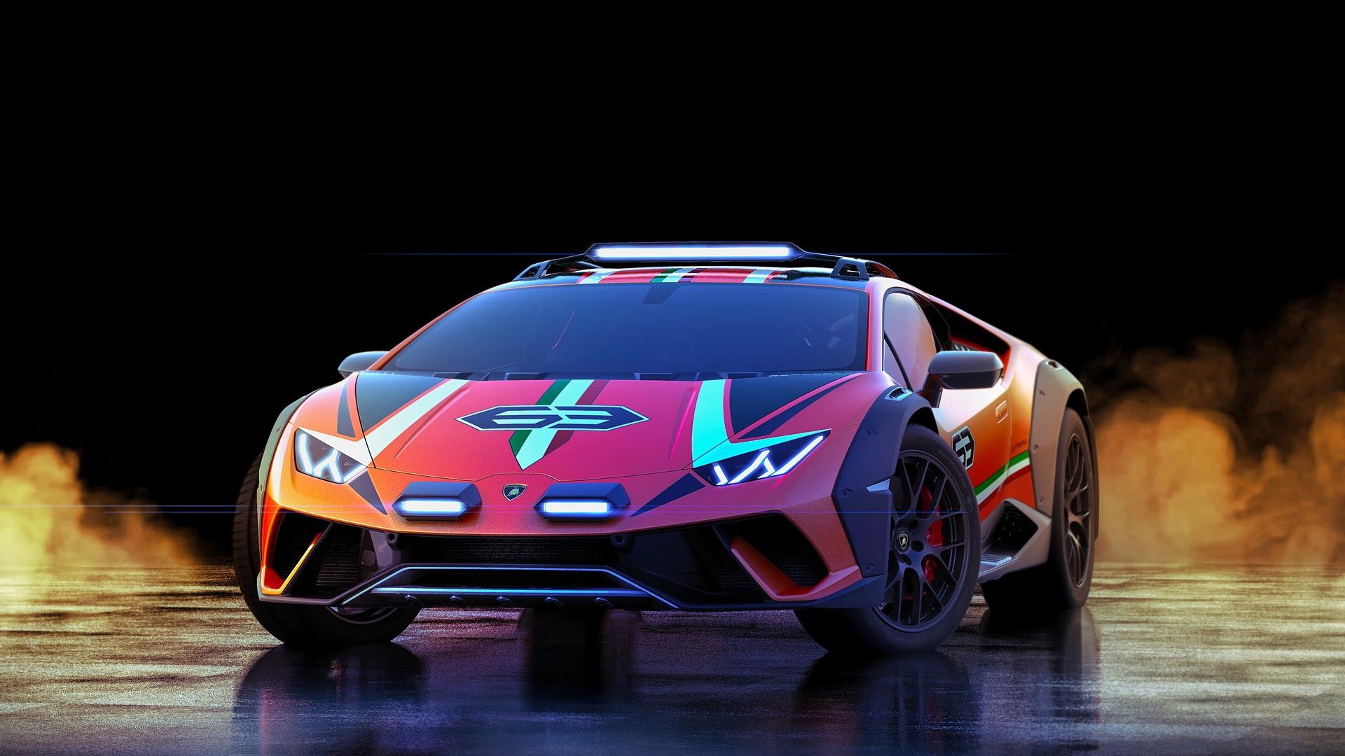 Lamborghini Huracan Sterrato ra mắt ảnh 7 Lamborghini Huracan Sterrato ra mat anh 7