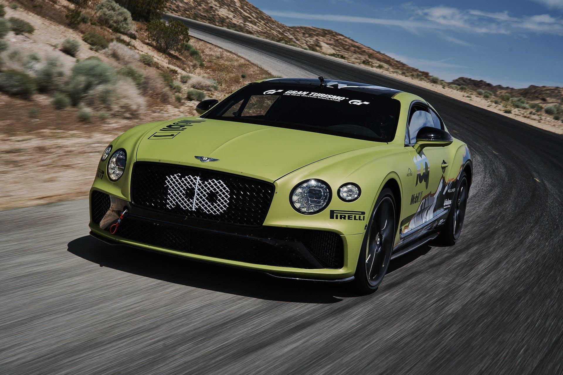 Bentley Continental GT leo đỉnh Pikes ảnh 1 Bentley Continental GT leo dinh Pikes anh 1