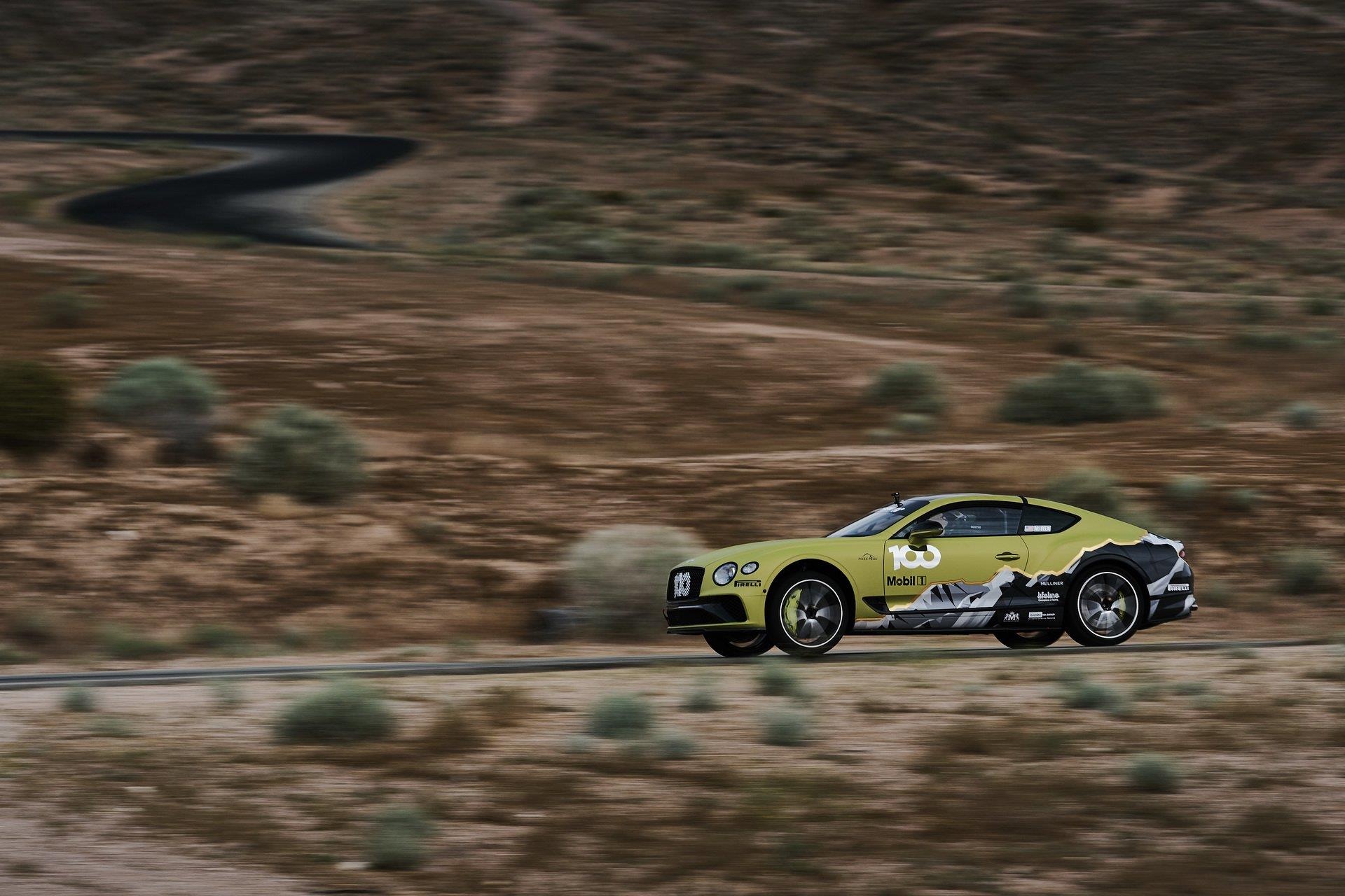 Bentley Continental GT leo đỉnh Pikes ảnh 5 Bentley Continental GT leo dinh Pikes anh 5