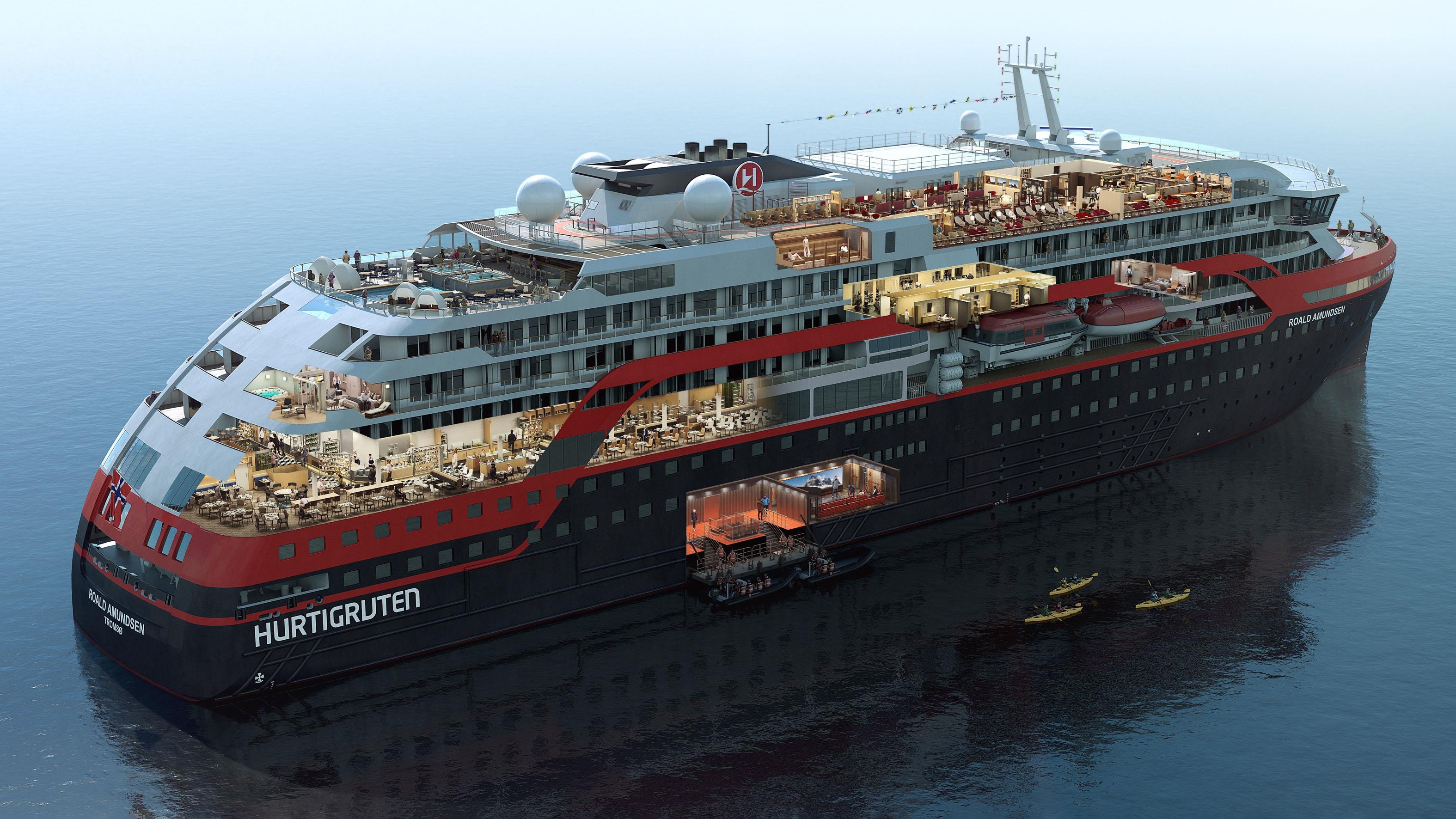 Du thuyen Roald Amundsen anh 3