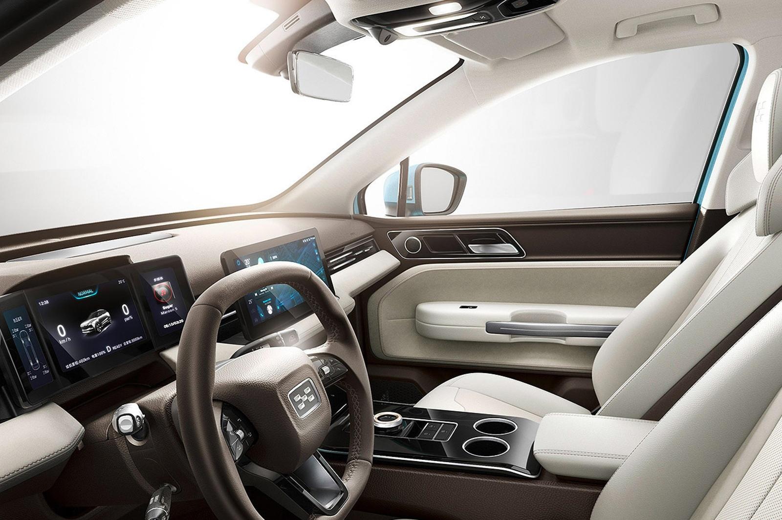 Aiways U5 chạy thử nghiệm ảnh 7 Aiways U5 chay thu nghiem anh 7