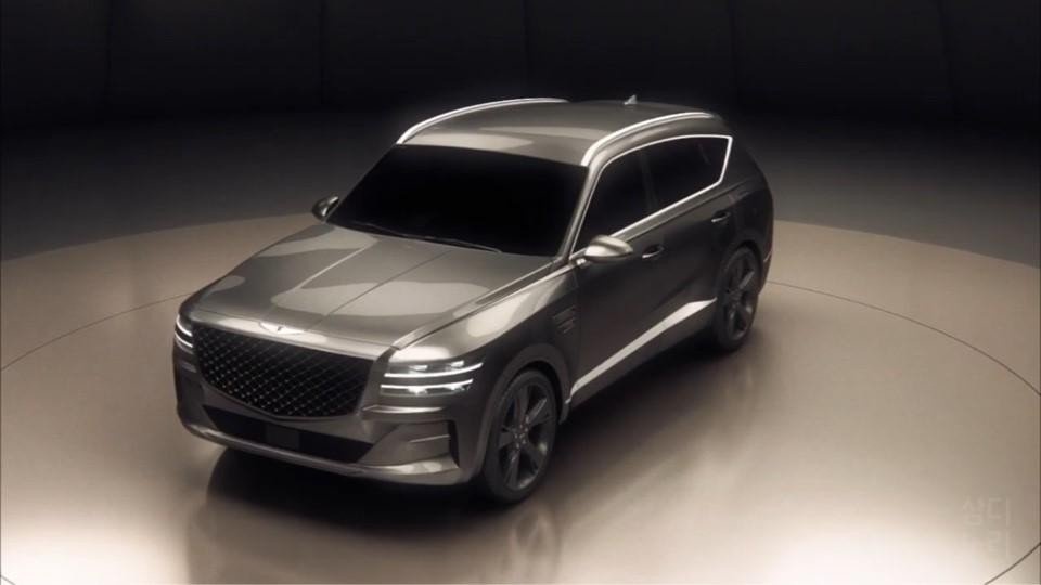 Rò rỉ hình ảnh Genesis GV80 ảnh 1 Ro ri hinh anh Genesis GV80 anh 1