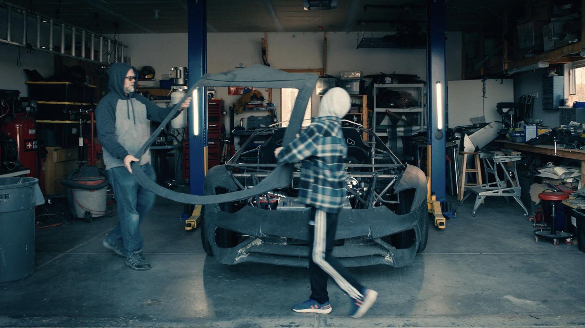 Lam Lamborghini Aventador bang may in 3D anh 1