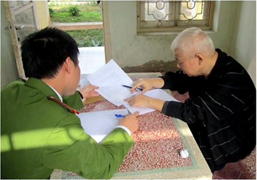 Nguyễn Đức Kiên trước ngày đưa ra xét xử.