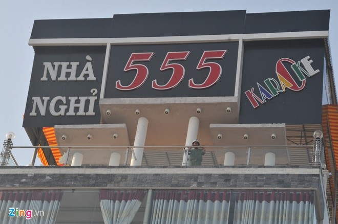 Nơi xảy ra vụ nổ.