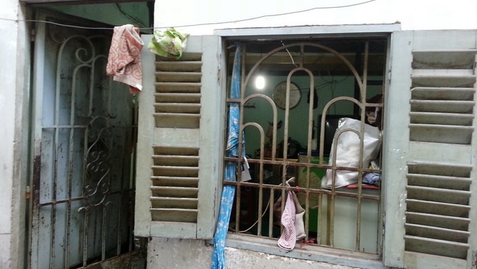 Căn phòng số 10 của ông Thanh nơi Hùng cố thủ.