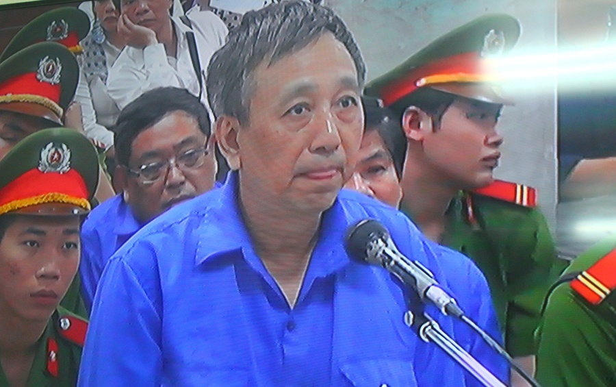 Bị cáo Trần Ngọc Thanh (giám đốc công ty ACBI