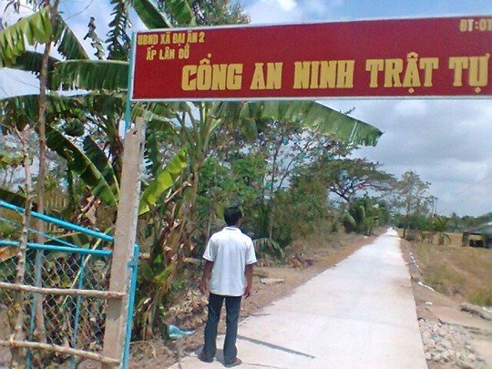 Hiện trường vụ án cách nay 1 năm.