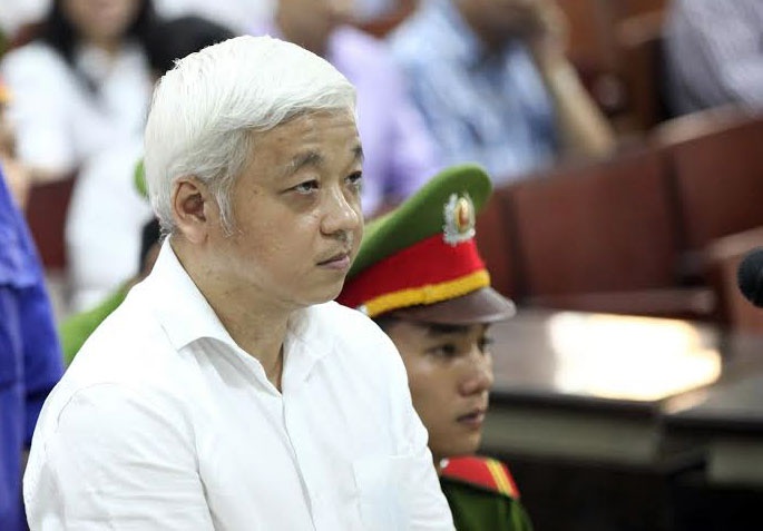 Nguyễn Đức Kiên ở thời điểm tuyên án. Ảnh: Hoàng Quân.