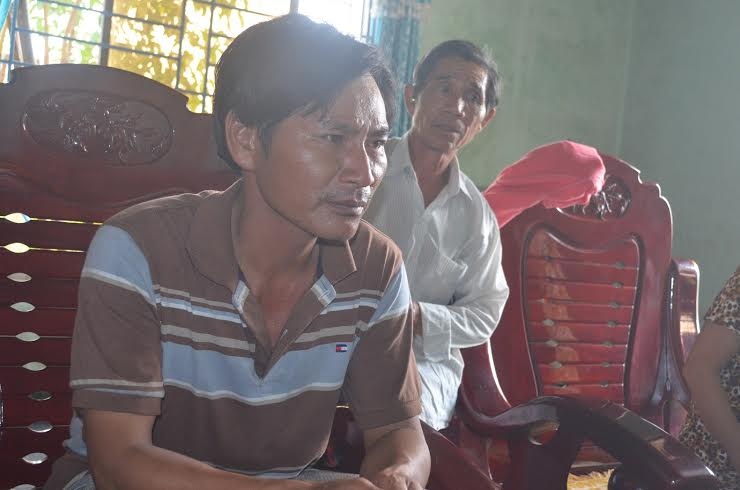 Anh Cương tâm sự về phút giây chiếc tàu bị cháy.