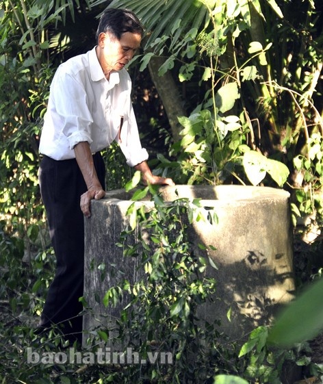 Giếng nước bỏ hoang nơi cô Hải bỏ mạng.