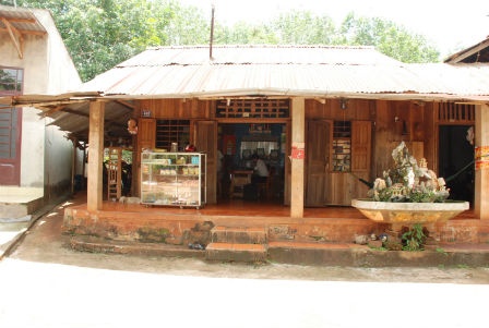 Ngôi nhà nơi Hà tạt axit chết chồng.