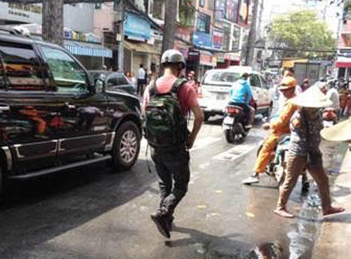 Địa điểm xảy ra vụ cướp giật.