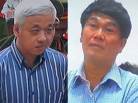 Bầu Kiên và ông Trần Đình Long – Chủ tịch HĐQT Tập đoàn Hòa Phát.