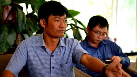 Vu Thieu ta roi sung: Nhan tin de doa nha bao, nguoi to cao hinh anh