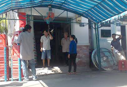 Hung thủ tại cơ quan điều tra.